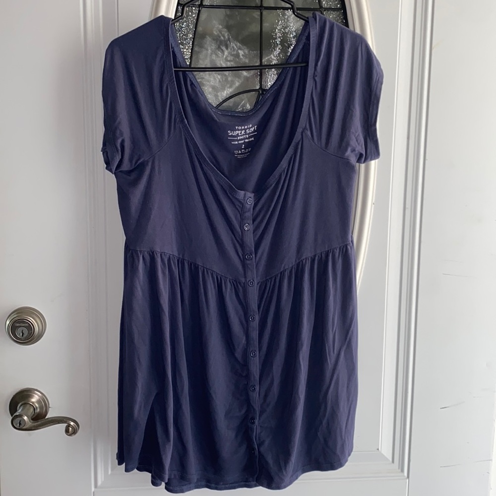Torrid off the shoulder top